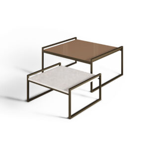 Conjunto mesa centro Safari